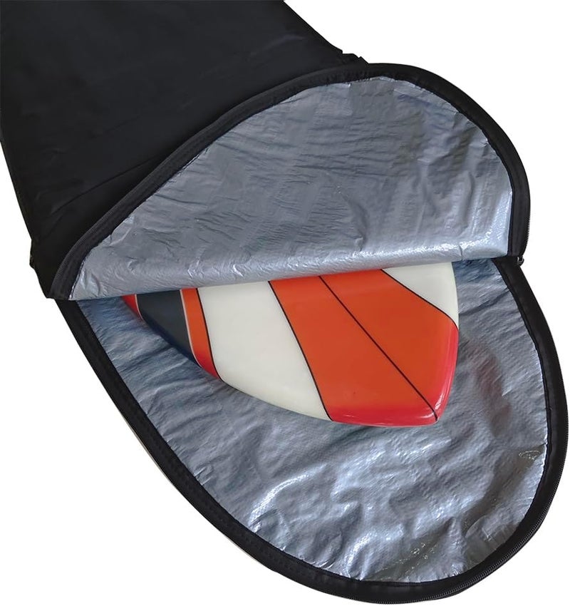 UP SURF Surfboard Bag-surfboard bag travel 4ft-Foam Padding and Durable Cover - Comfortable Shoulder Strap - Image 5